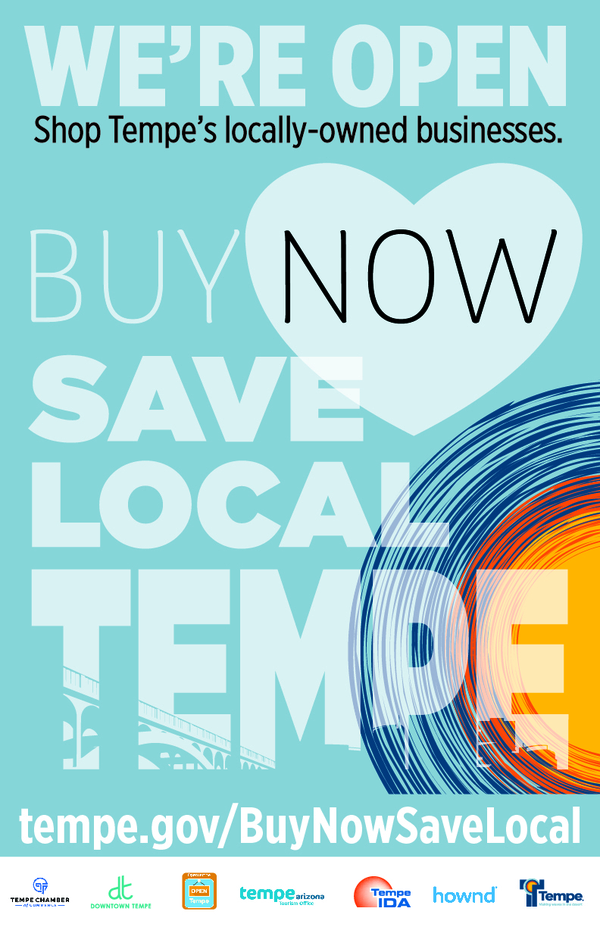 Tempe Chamber Members Participating in Buy Now. Save Local.